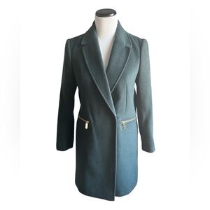 Topshop Emerald Green Peacoat